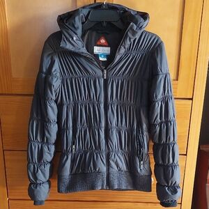 Columbia Black Quilted Puffer Jacket